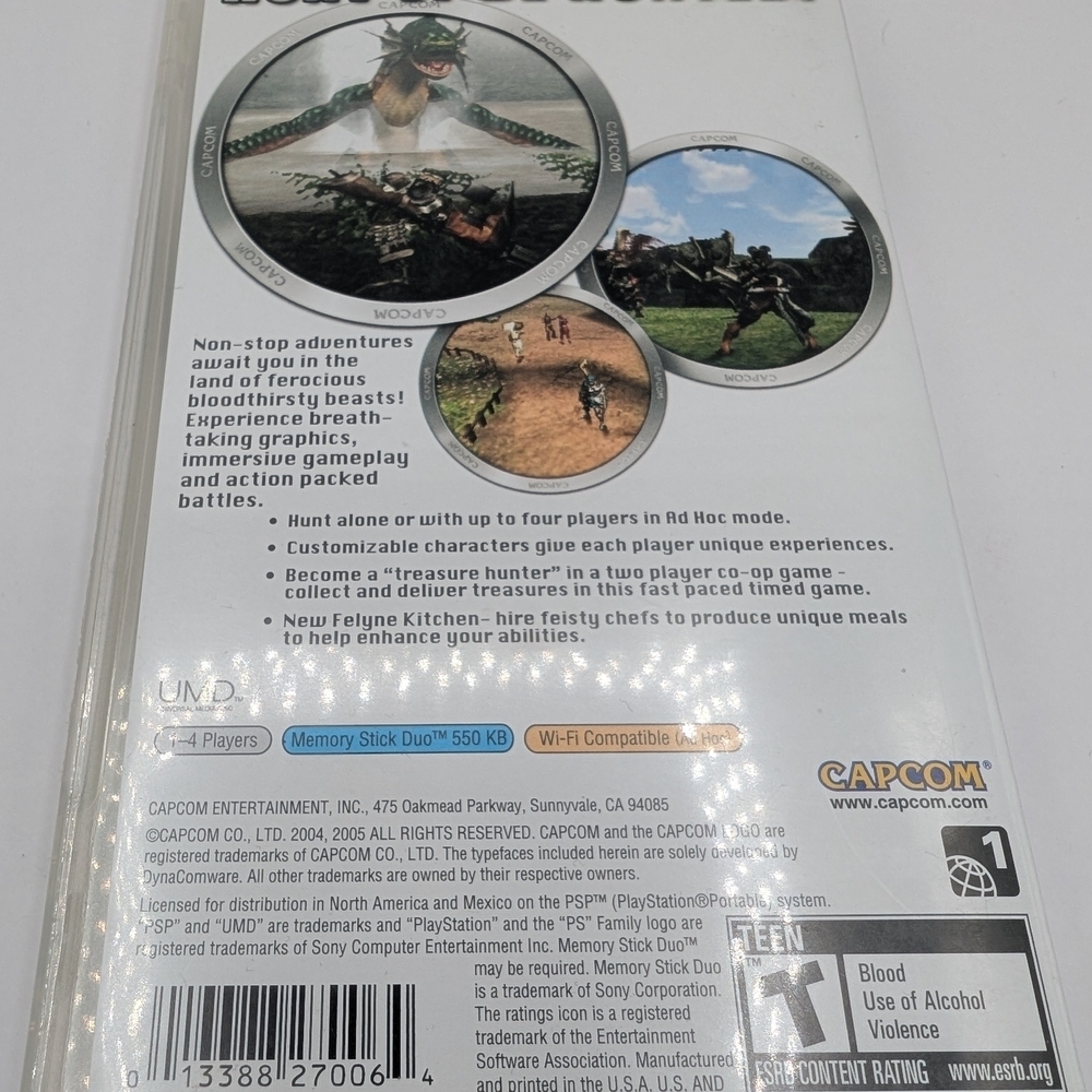 Monster Hunter Freedom PSP - CIB TESTED - Picture 2 of 3